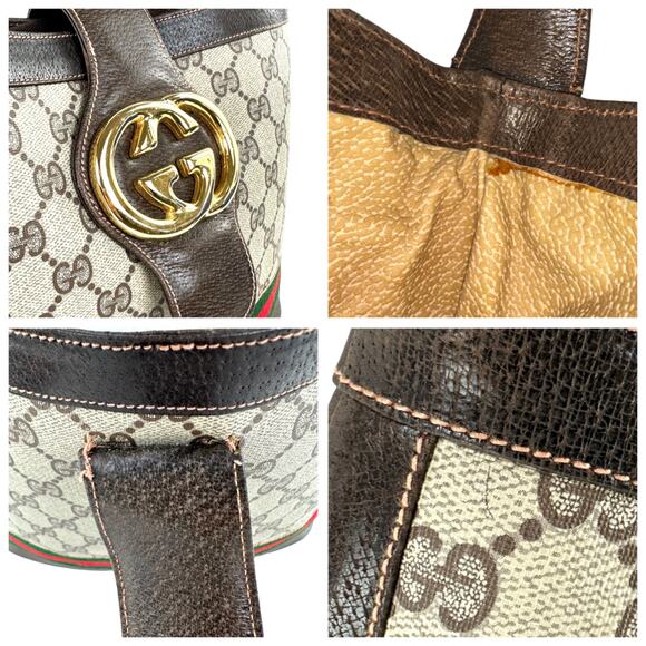 Gucci Vintage Monogram Sherry Line Shoulder Bag - Picture 7 of 7